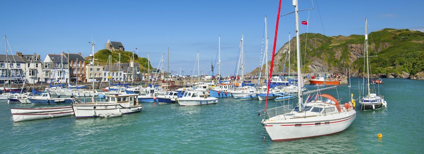 Ilfracombe Harbour in North Devon