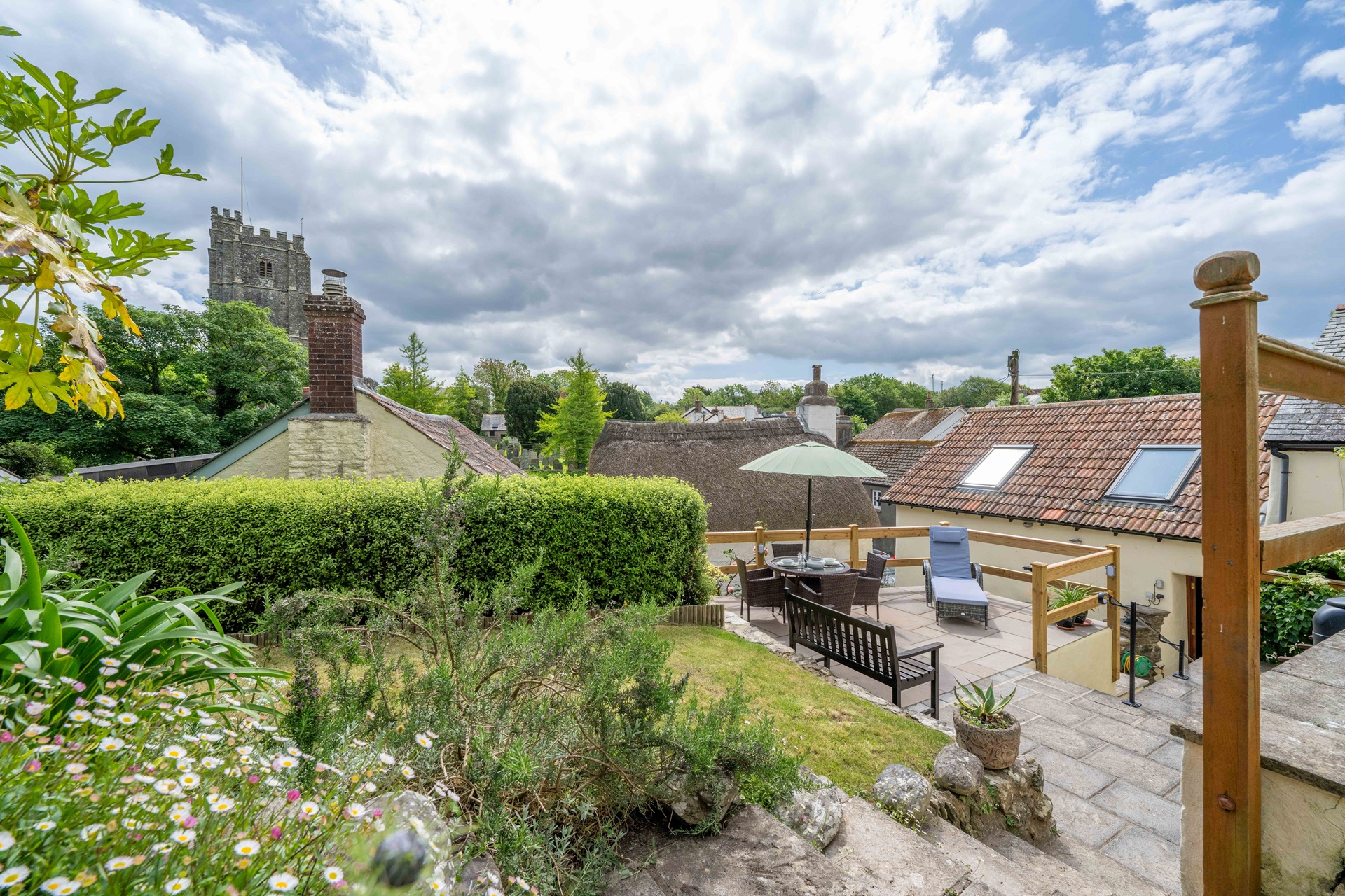 Romantic Cottage garden in Georgeham